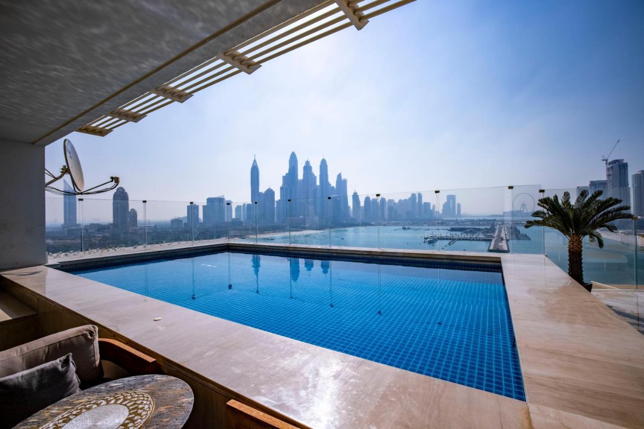 Five Palm Jumeirah 2Br Luxury Penthouse , Full Marina See View With Private Pool Dubai Dış mekan fotoğraf