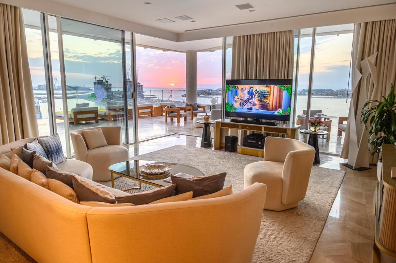 Five Palm Jumeirah 2Br Luxury Penthouse , Full Marina See View With Private Pool Dubai Dış mekan fotoğraf