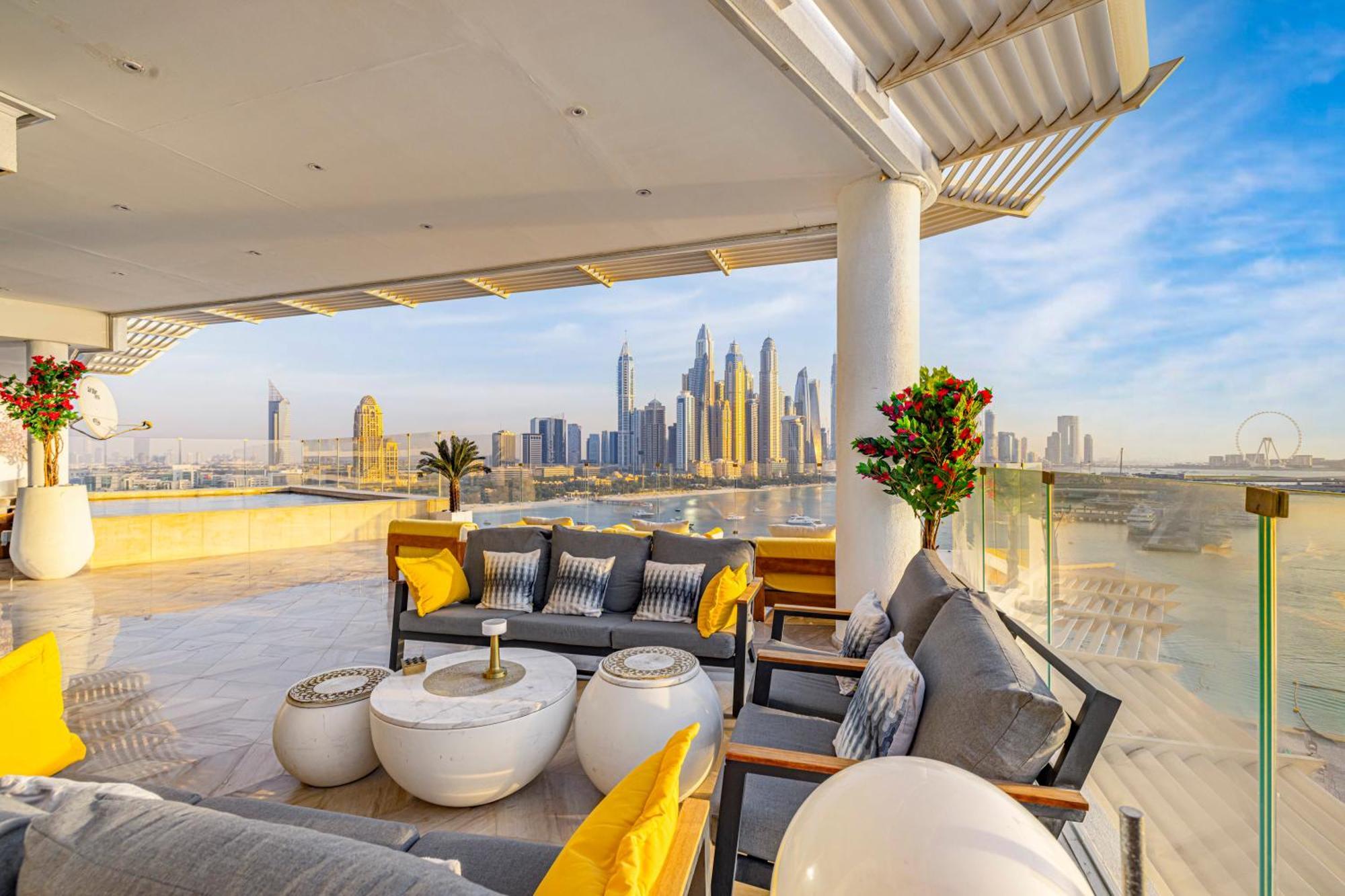 Five Palm Jumeirah 2Br Luxury Penthouse , Full Marina See View With Private Pool Dubai Dış mekan fotoğraf