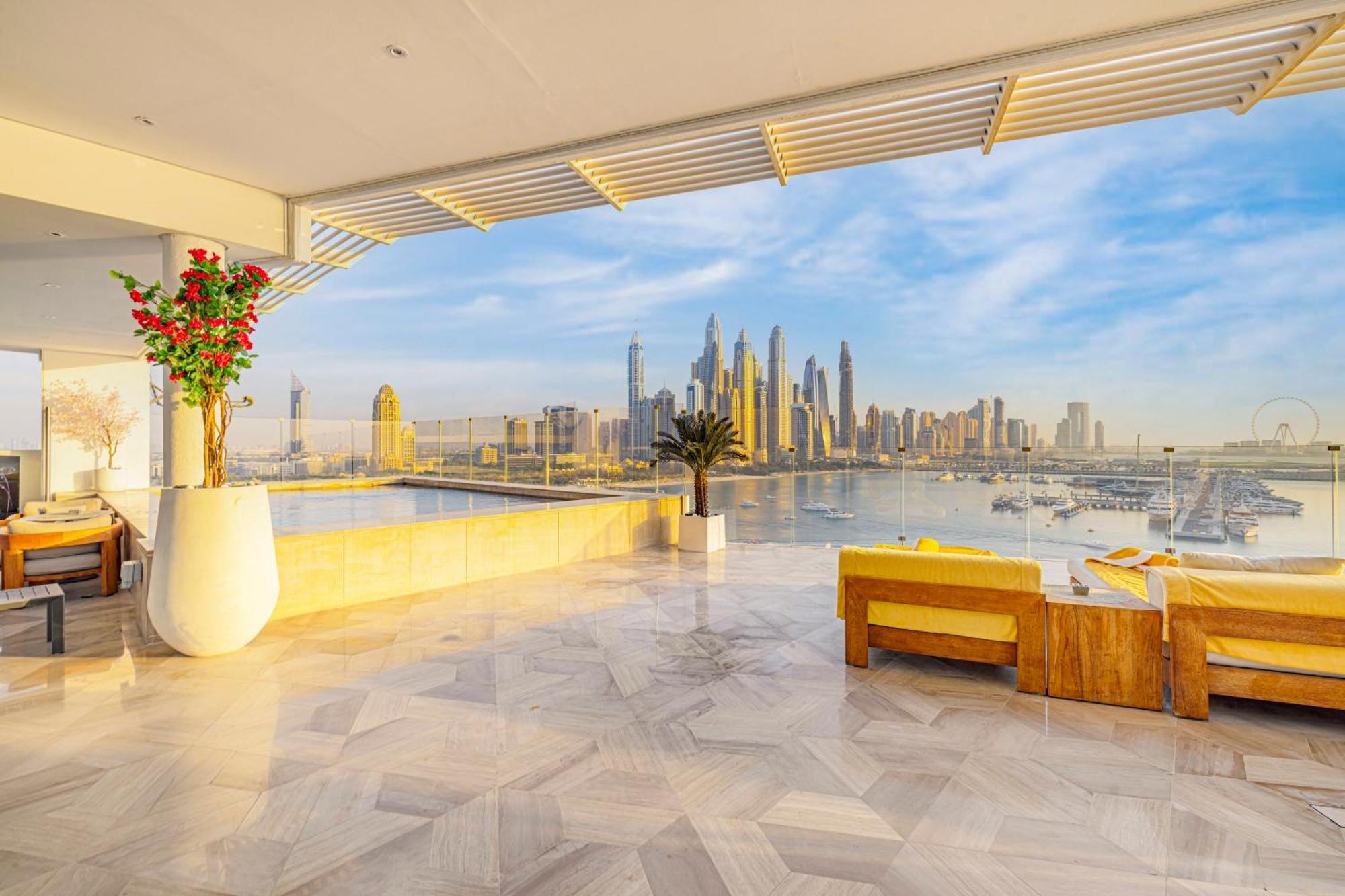 Five Palm Jumeirah 2Br Luxury Penthouse , Full Marina See View With Private Pool Dubai Dış mekan fotoğraf